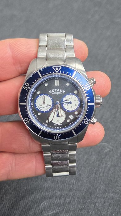 Zegarek Rotary, diver 200m, chronograph OKAZJA!!!