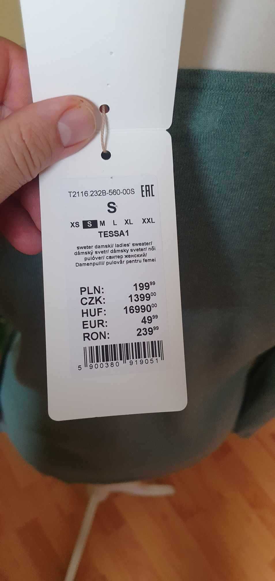 Sweter damski Tatuum rozmiar S, Nowy