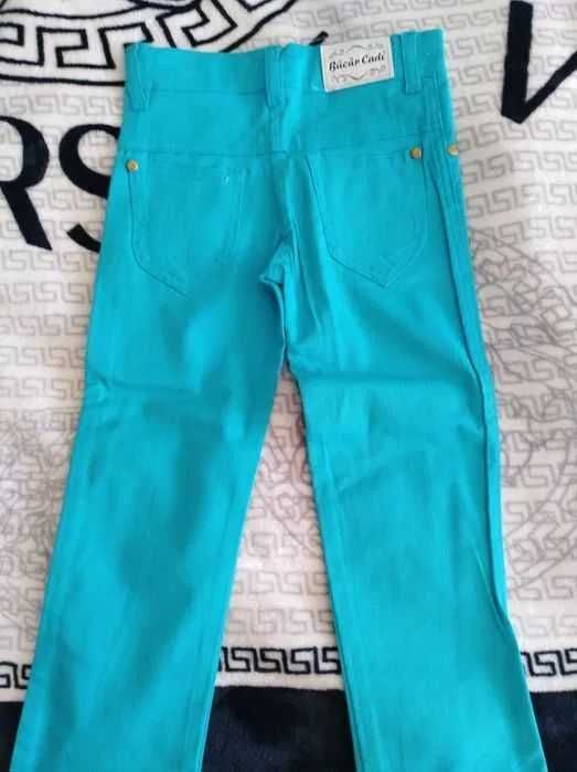 Супер классные яркие брюки джинсы штаны 104-110