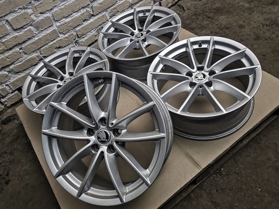 Диски R18 5x112 SKODA | Original | Germany | Audi/VW/Seat | Стан нових
