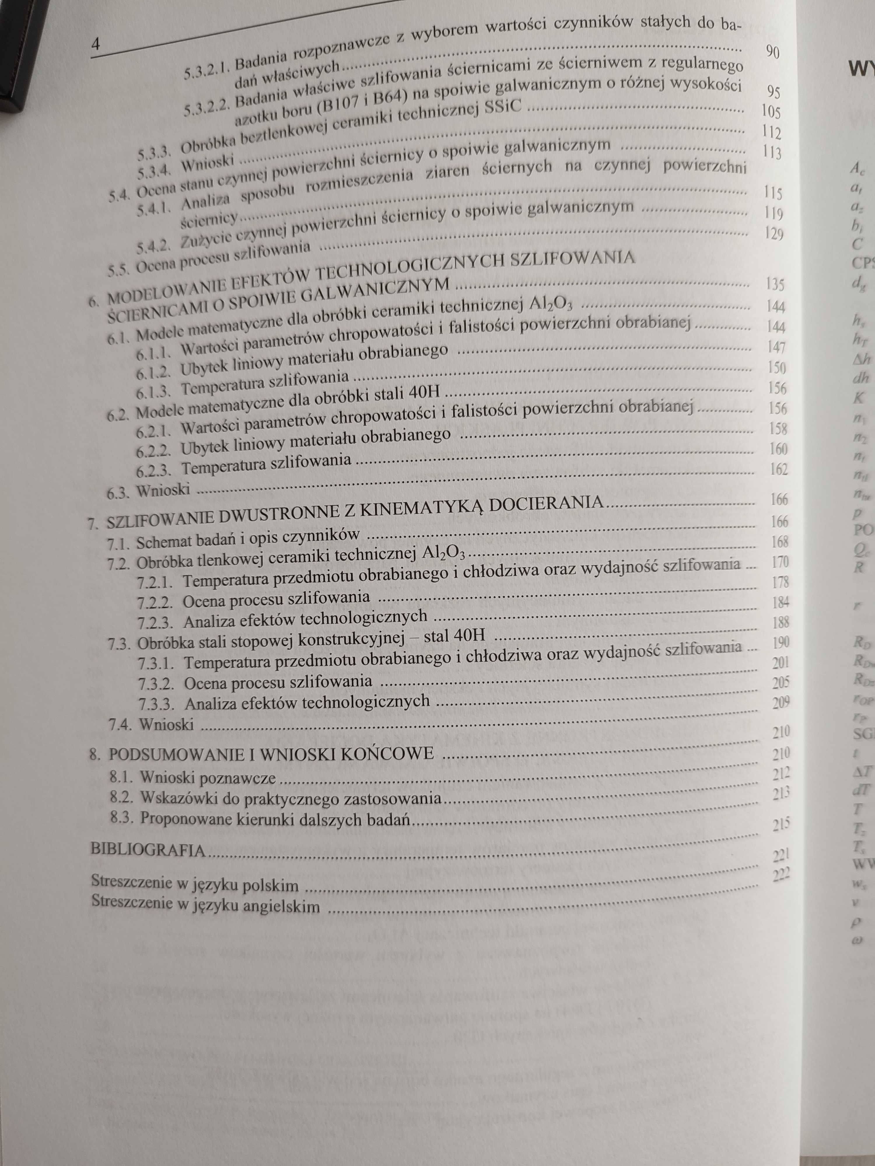 Deja M.: Wybrane problemy szlifowania powierzchni płaskich ...