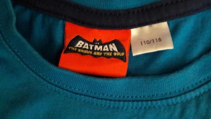 Batman orginał t- shirt  jak nowy r 5/6 l i 110/116 + gratis lego