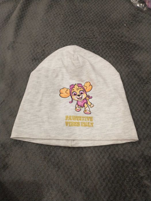 Czapka wiosenna R52   jasna psi patrol