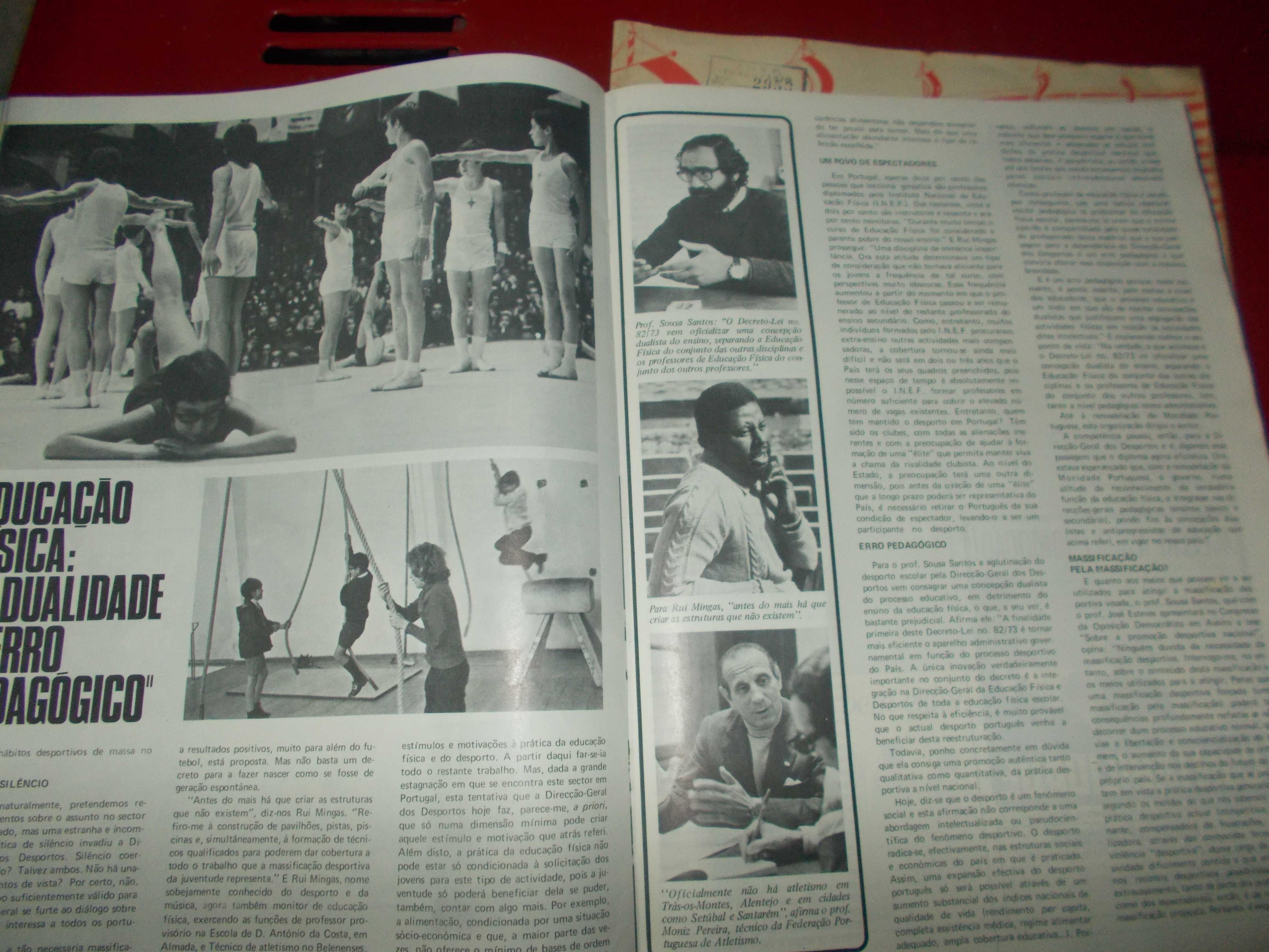 Flama 1973. Fernando Tordo e Poster V. Setúbal.