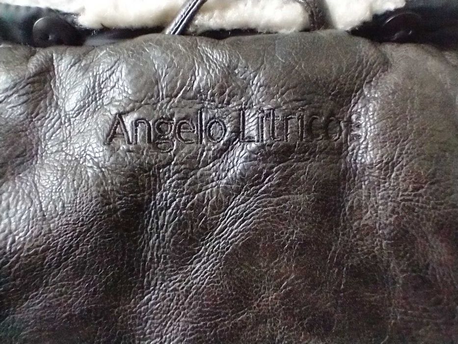 Kurtka męska skórzana Angelo Litrico