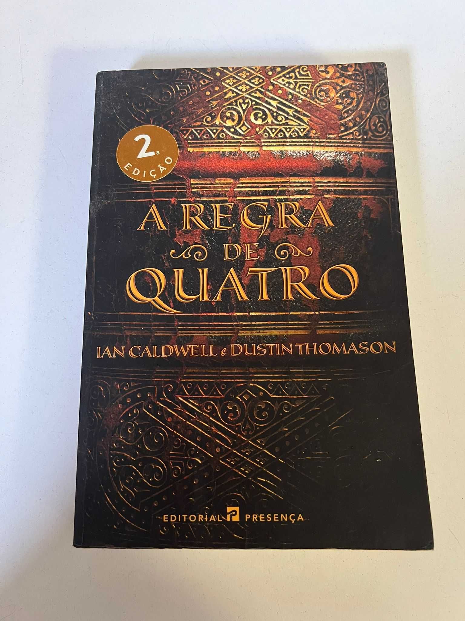 Livro - A Regra de Quatro (ctt editorial incluido)