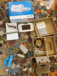 Nintendo Wii U białe zestaw pudełko box retro
