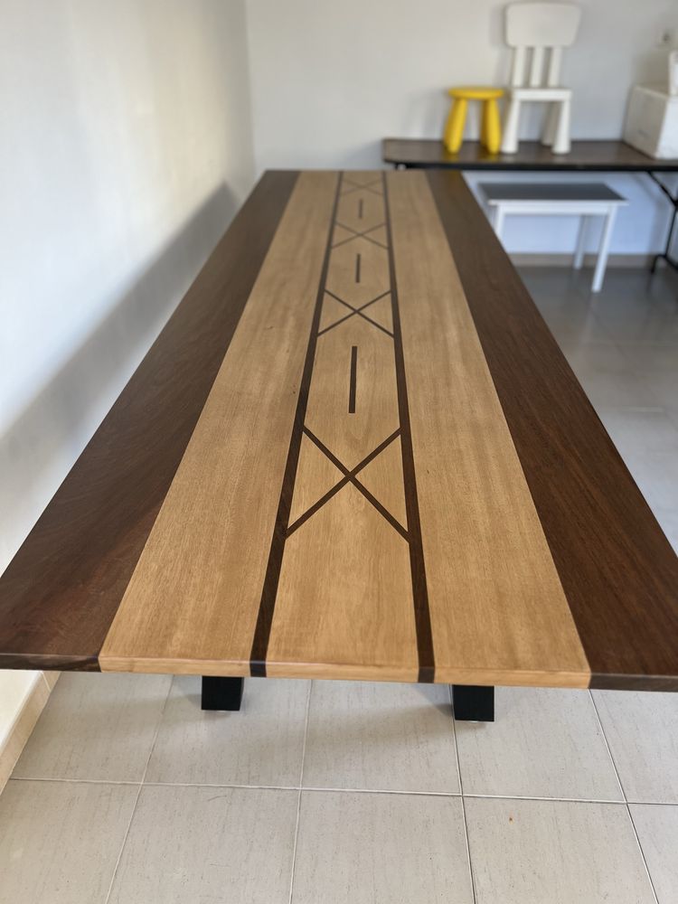 Mesa madeira macica