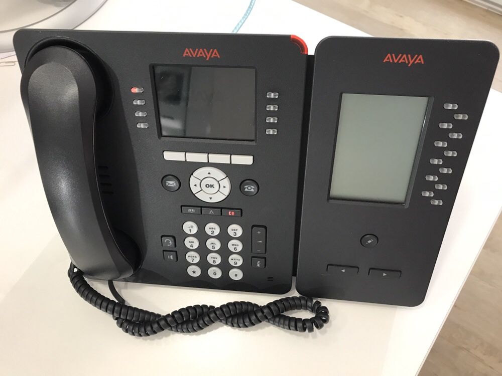 6 Telefones Avaya 9611G IP e 1 Módulo Expansão/Venda conj. ou separado