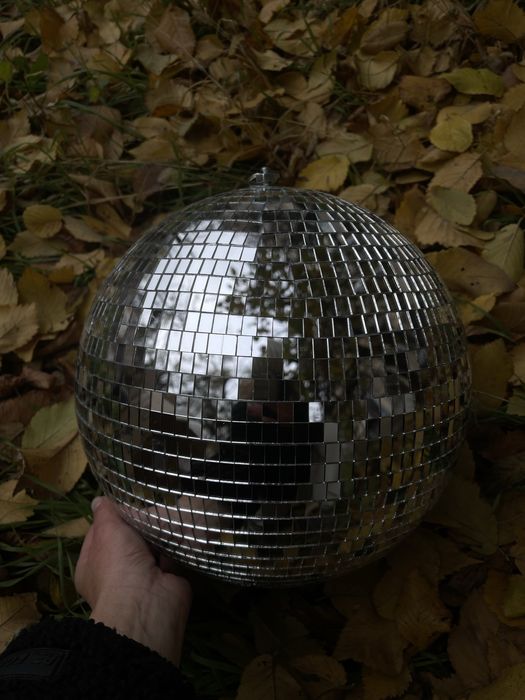 Диско куля 50 см, диско шар, дзеркальна куля лед