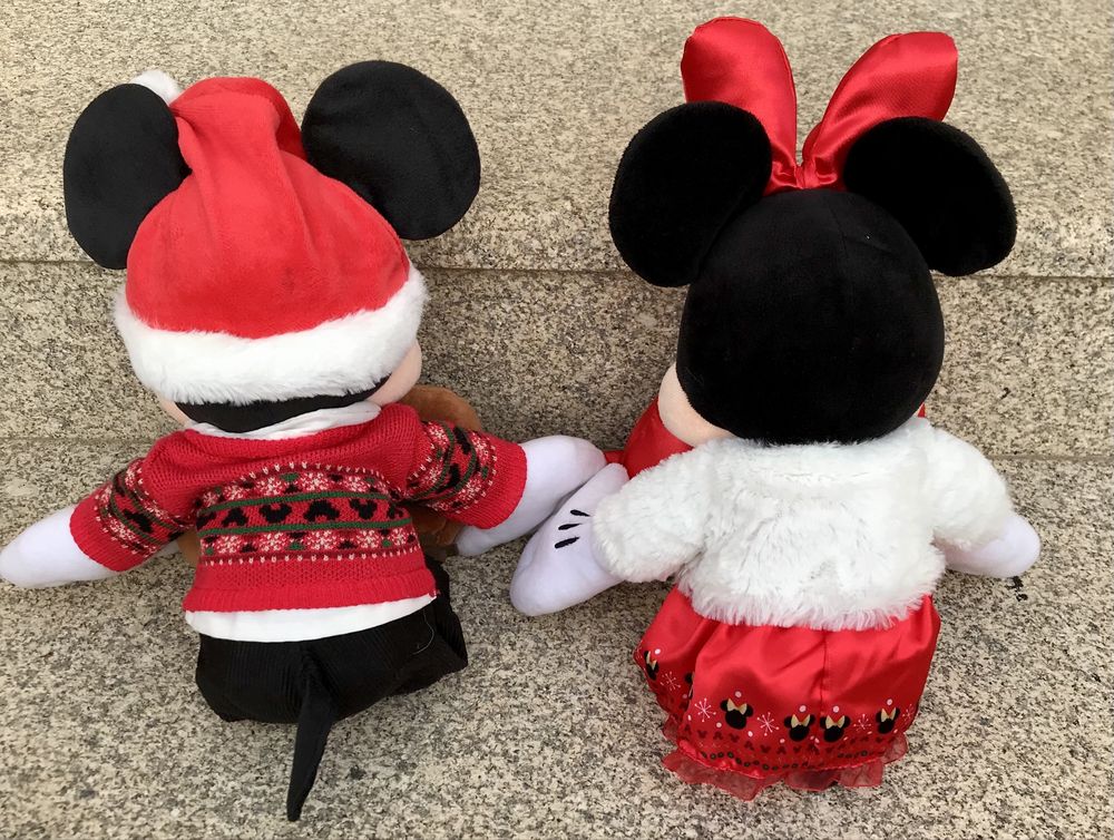 Peluches de coleção da Disney - Natal de 2018