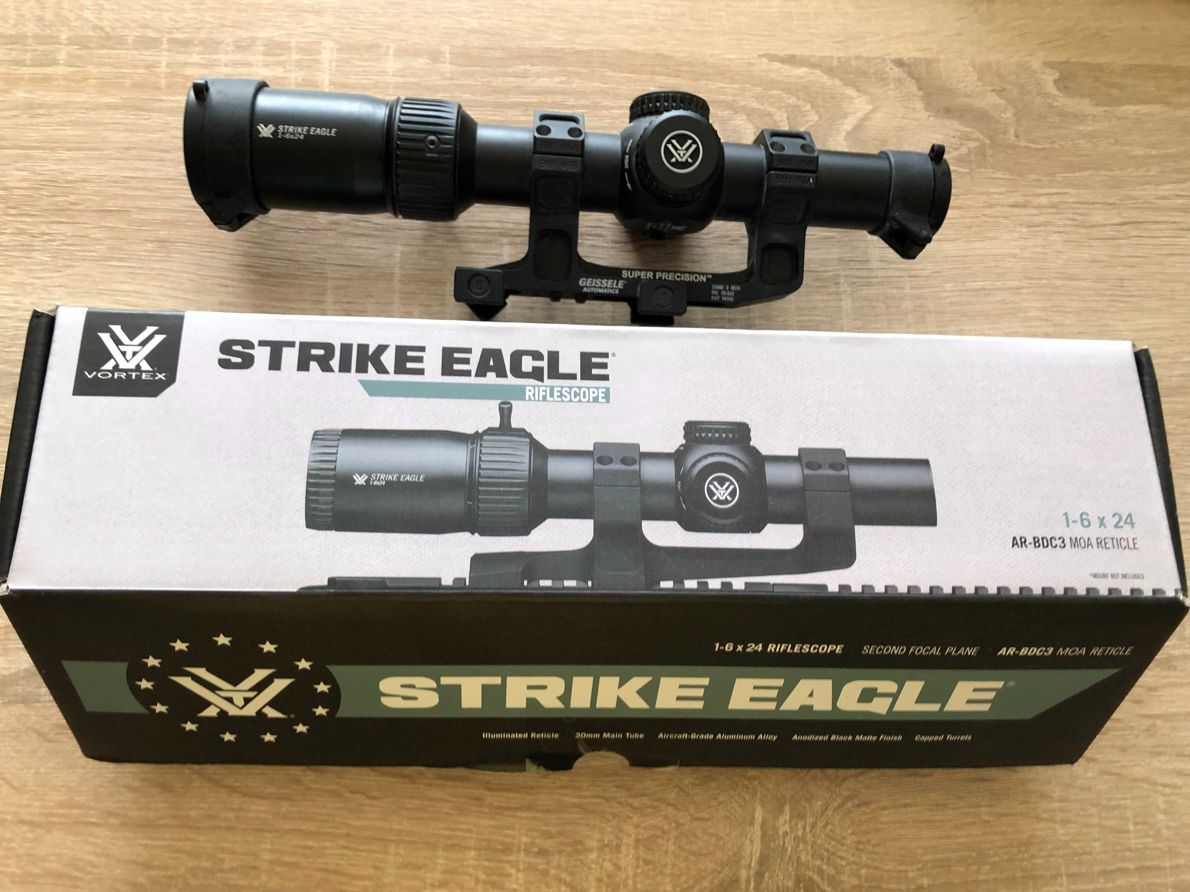 Приціл Vortex Strike Eagle 1-6x24 новий