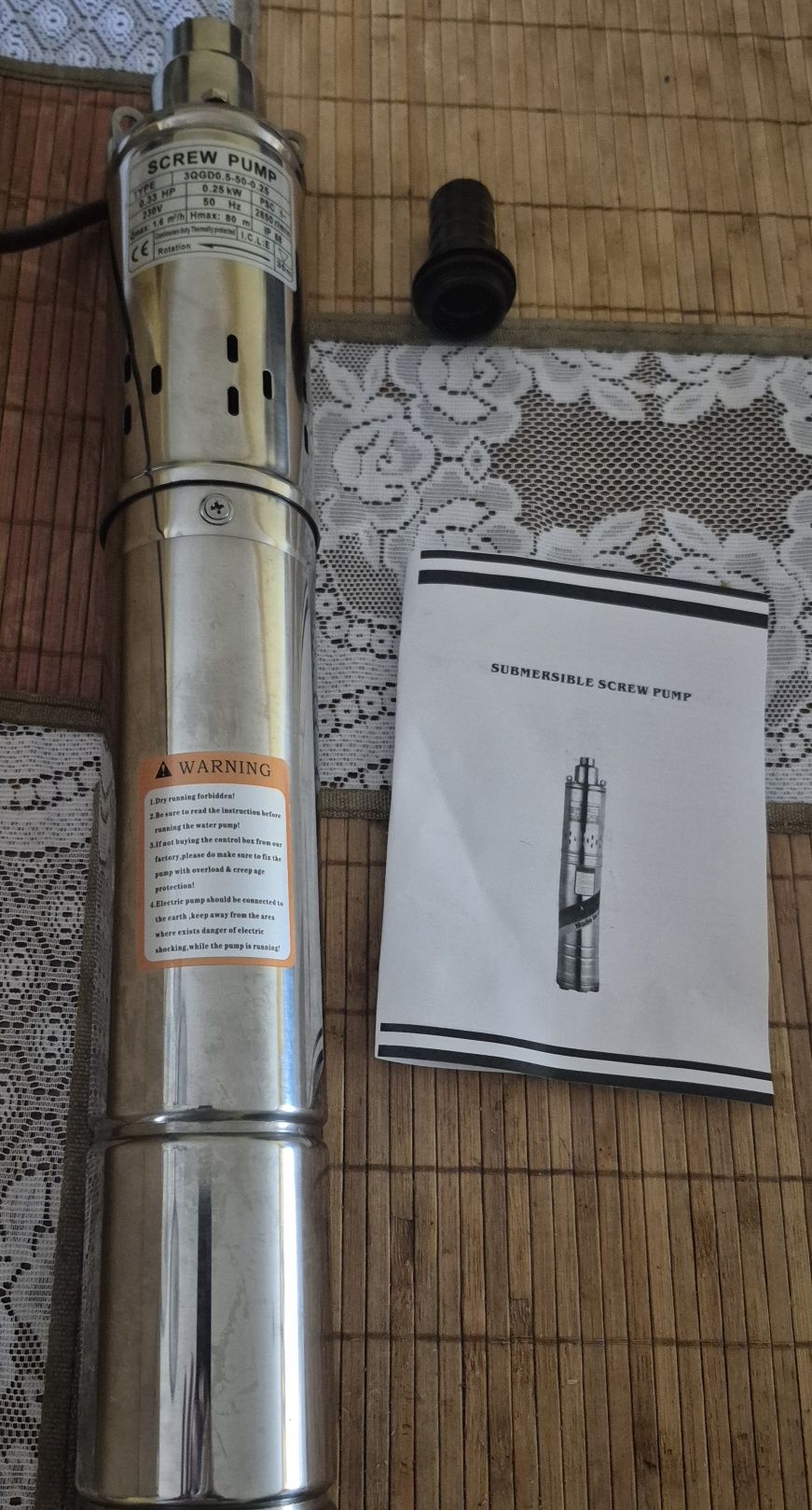 Pompa głębinowa 3qgd 0.5-50-0.25