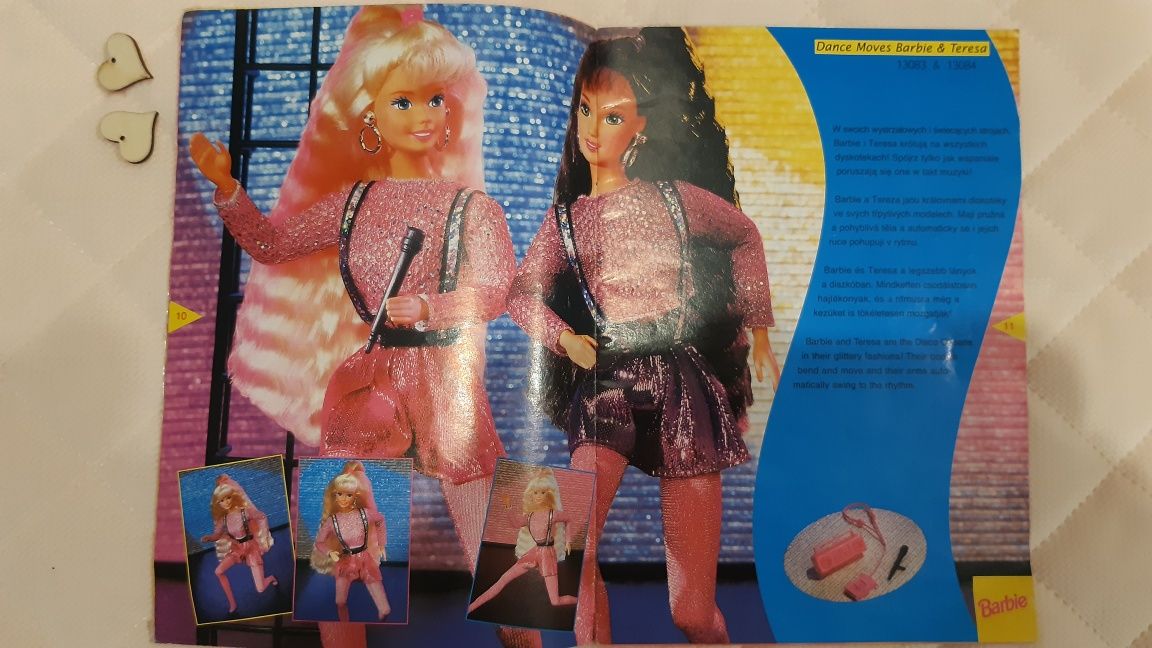 Gazetka Barbie 95r. kolekcjonerska vintage