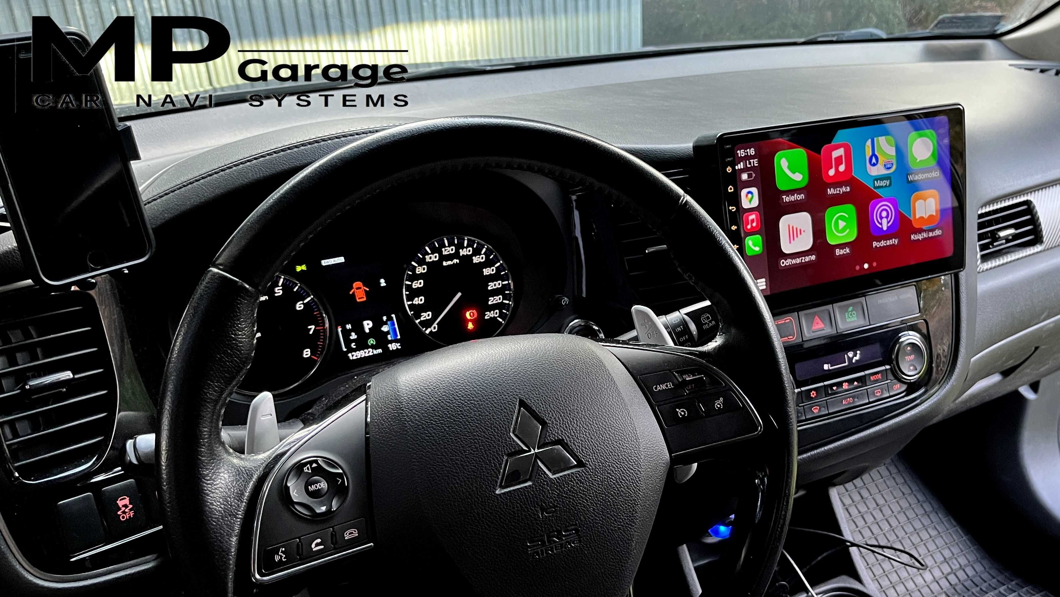 Radio Mitsubishi Outlander_3 Qled CarPlay/AndroidAuto 4G Montaż