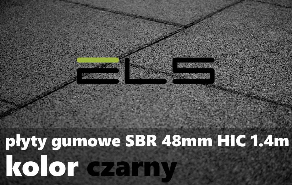 Płyty gumowe amortyzujące 50mm upadek 1,5m SZARE jednobarwne TUV PZH