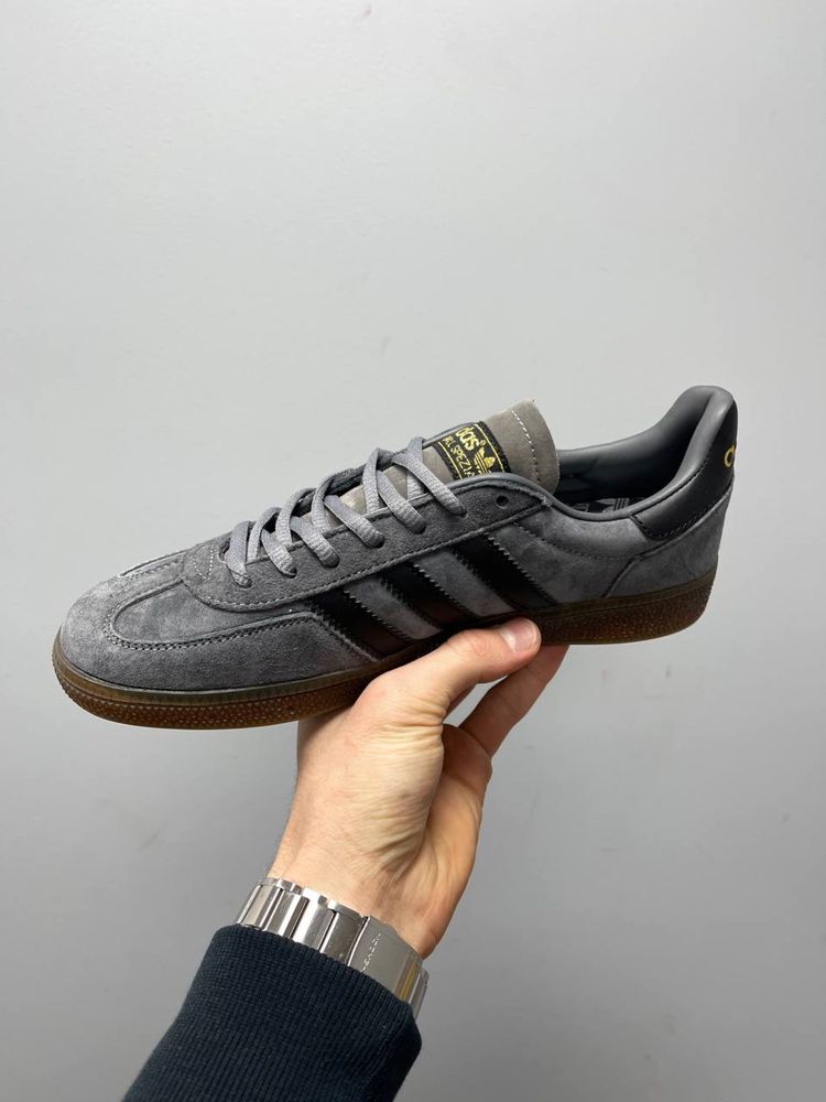 Кросівки чоловічі Adidas Spezial Grey Balck Brown р 36-45 Топ