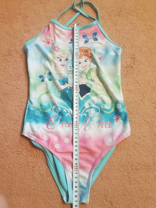 Stroj kąpielowy dla dziecka Kraina Lodu 122/128