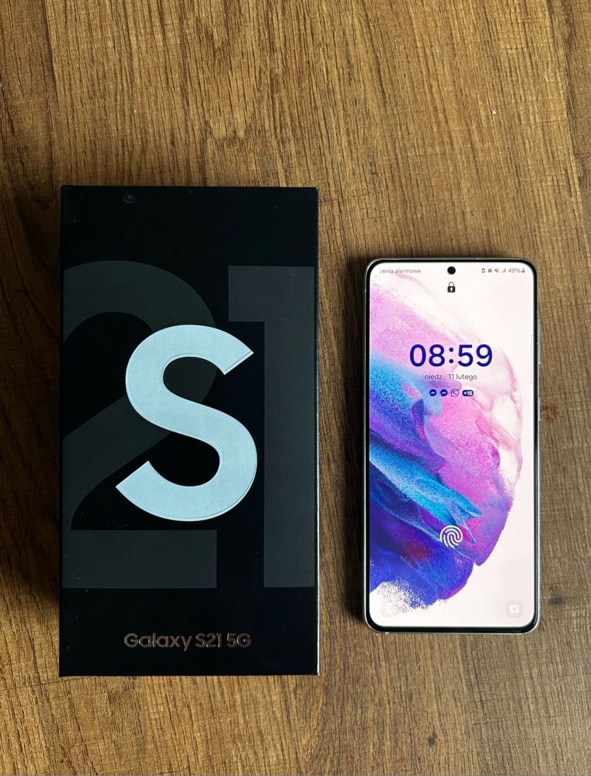 Samsung S21 5G /128 GB Biały