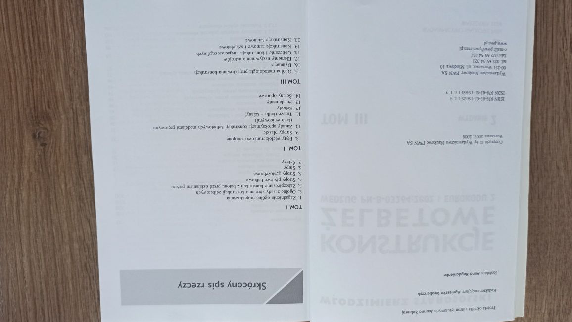 Konstrukcje żelbetowe według PN-B-03264:2002 i Eurokodu 2. Tom III