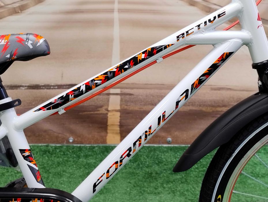 Rower dziecięcy chłopiec/dziewczynka koło 20" BŁOTNIKI, DZWONEK 5 lat+