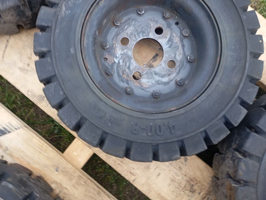 Koła pełne lane pompowane wózek widłowy przyczepka wozidło ładowarka