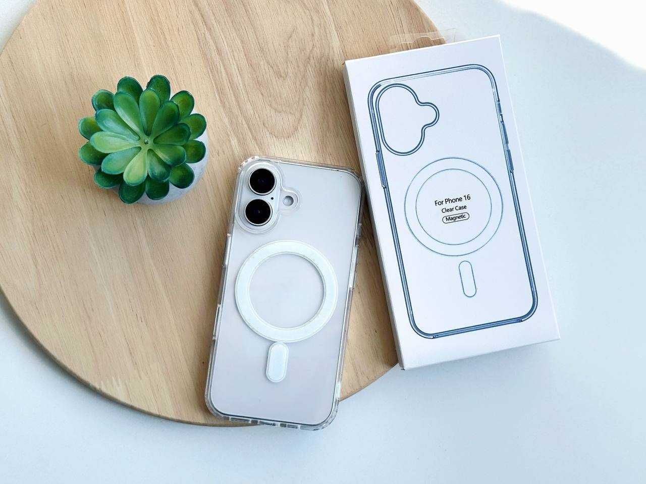 Чохол чехол прозорий з MagSafe iPhone 16 Pro Max Plus | айфон інші