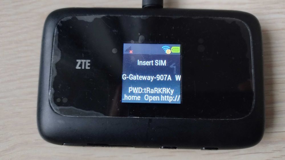 Router mobilny ZTE MF910 LTE - sprawny, oryginalna folia, kabel