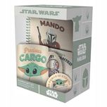 Zestaw Prezentowy STAR WARS MANDALORIAN Kubek Podkładka Brelok Notes