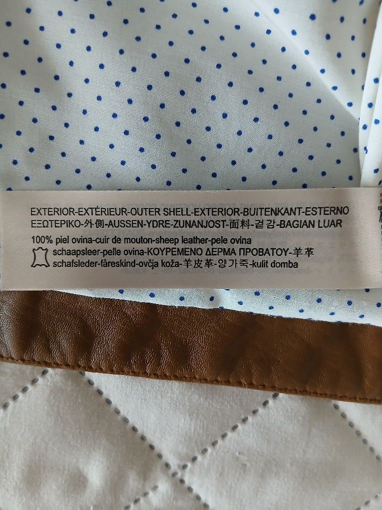 Casaco pele Massimo Dutti