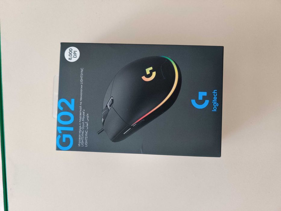 Миша Logitech G102 Lightsync USB Black