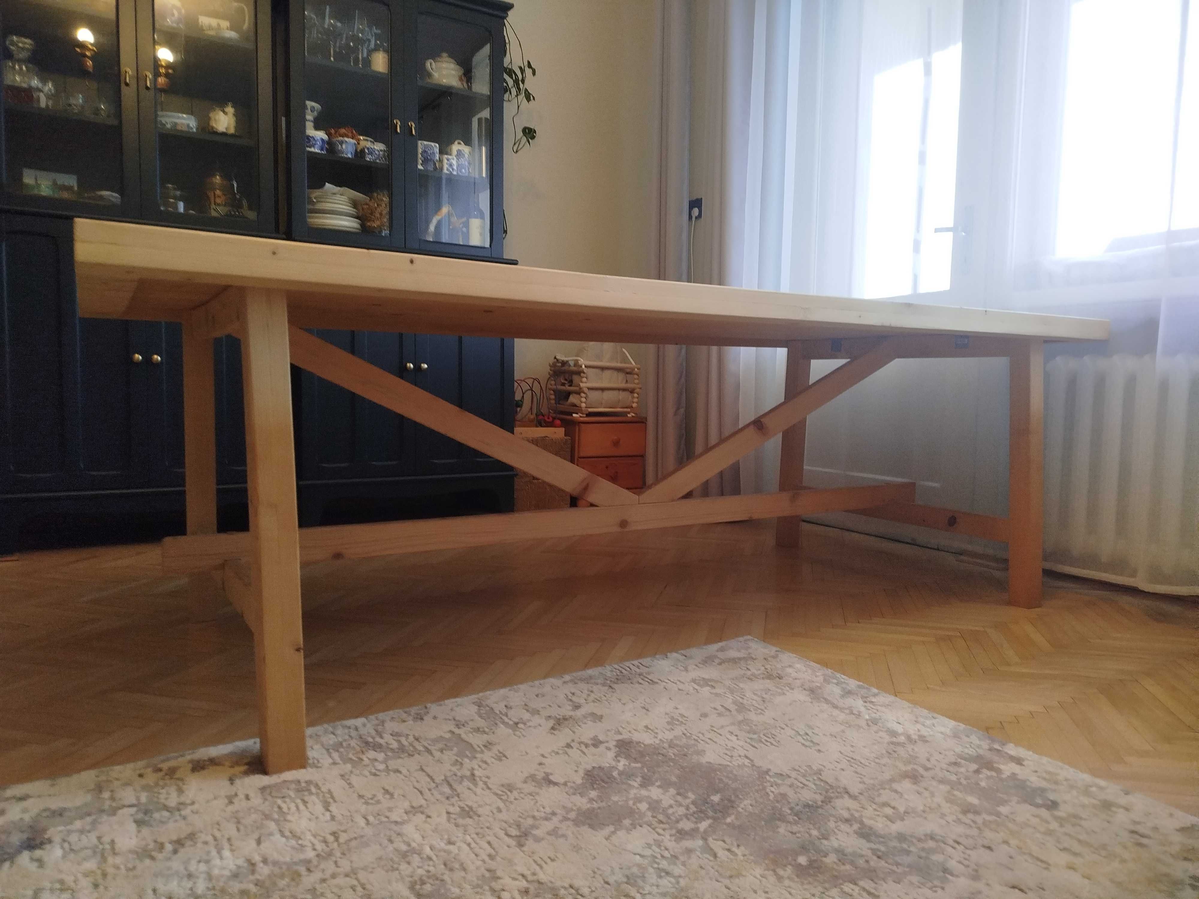 Stół IKEA Möckelby DREWNIANY ręcznie robiony