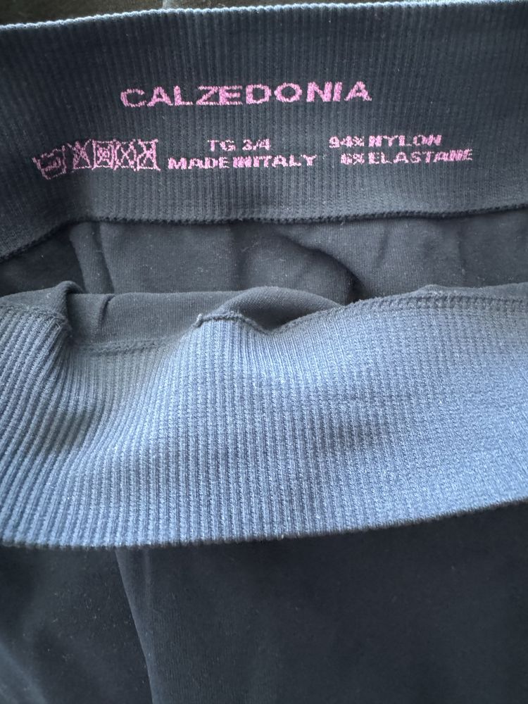 Granatowe legginsy Calzedonia S