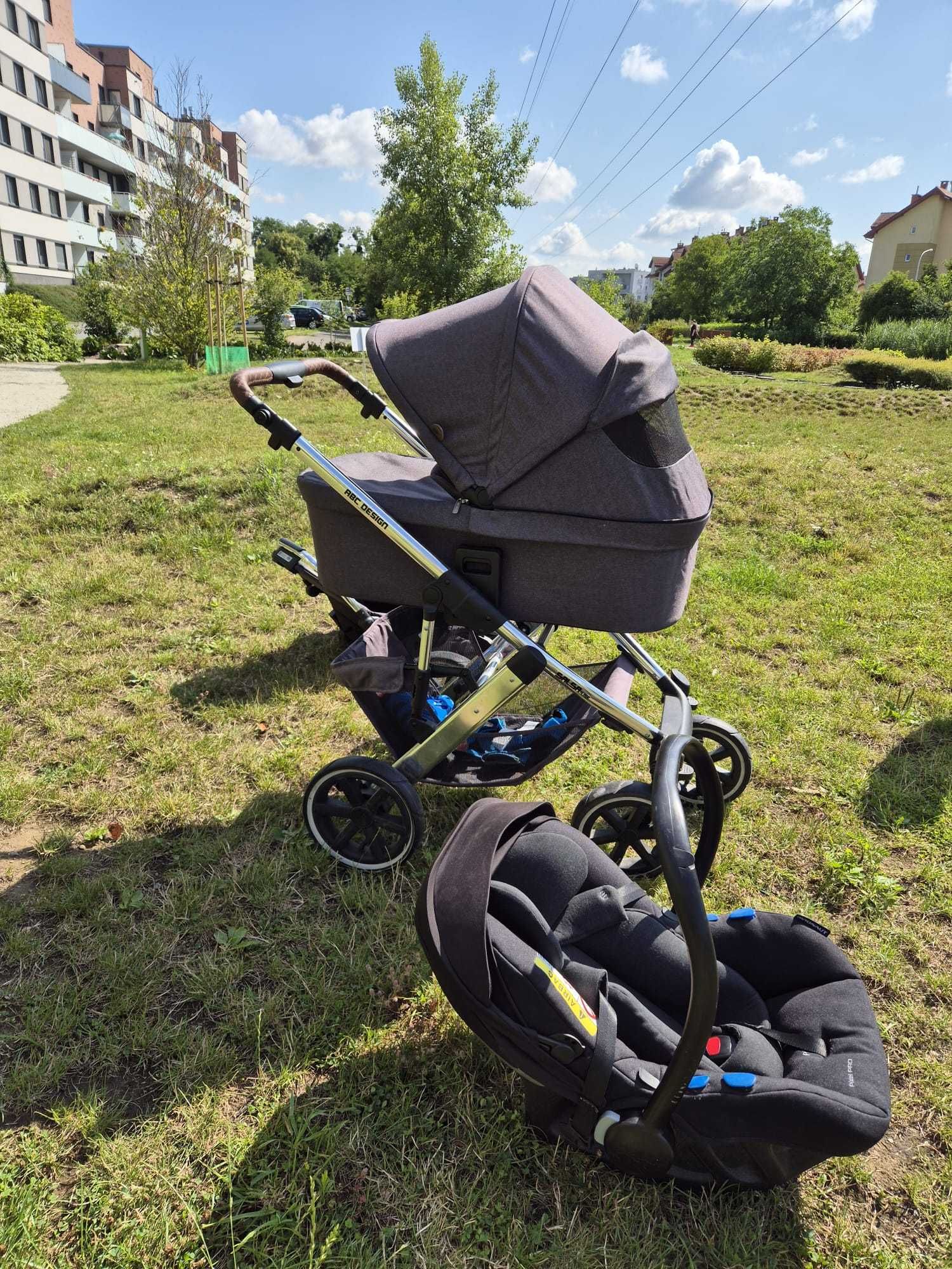 Wózek ABC Design Salsa 4 Air Grafit 2 w 1