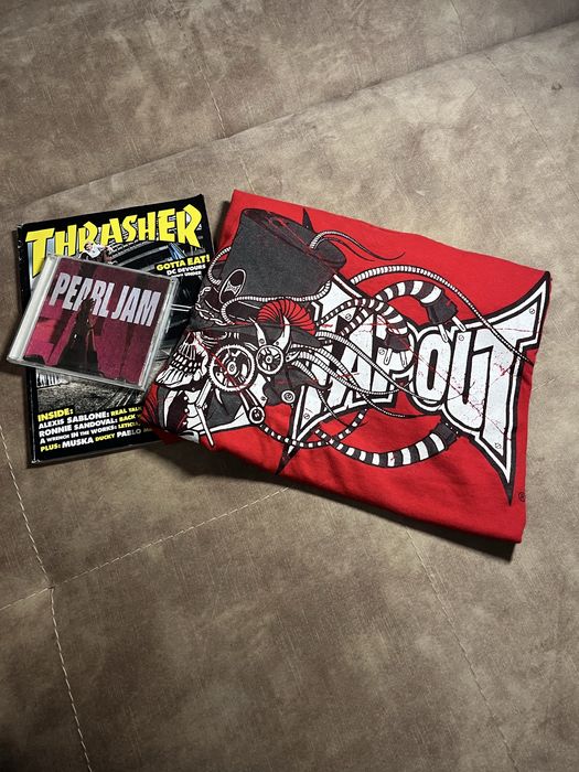 Vintage tapout t-shit футболка sk8 rap hiphop y2k x ecko x southpole