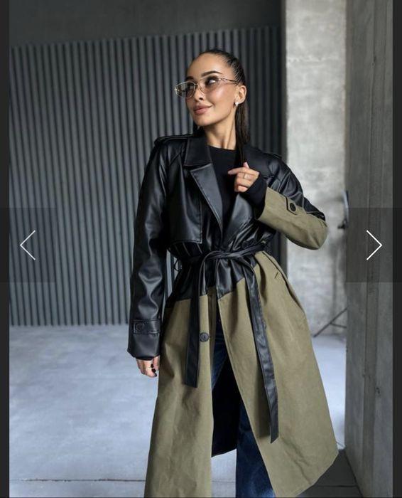 Тренч комбінований. Новий.