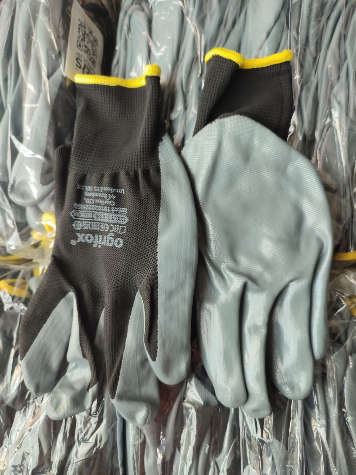 Перчатки рабочие строительные с нитриловым покрытием разм 10 Ogrifox