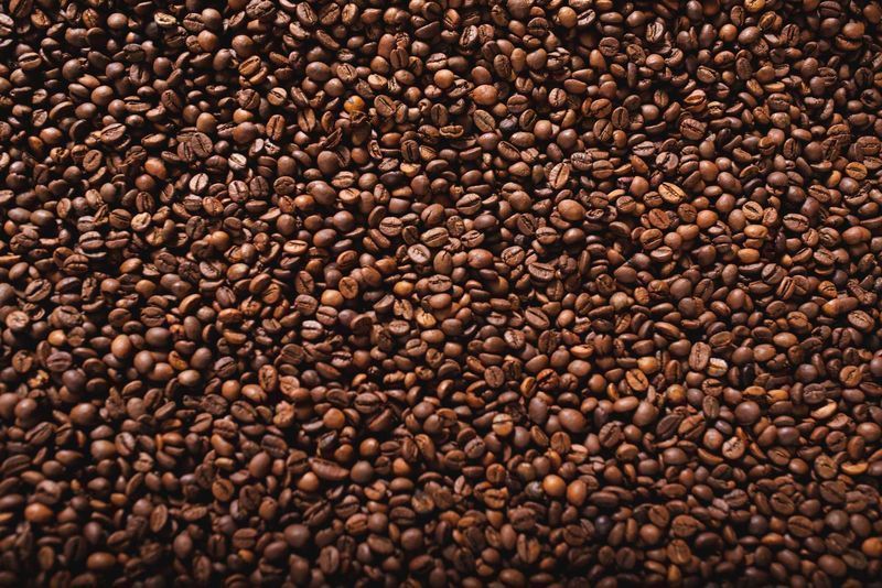 Кофе в зернах крепкий с пенкой