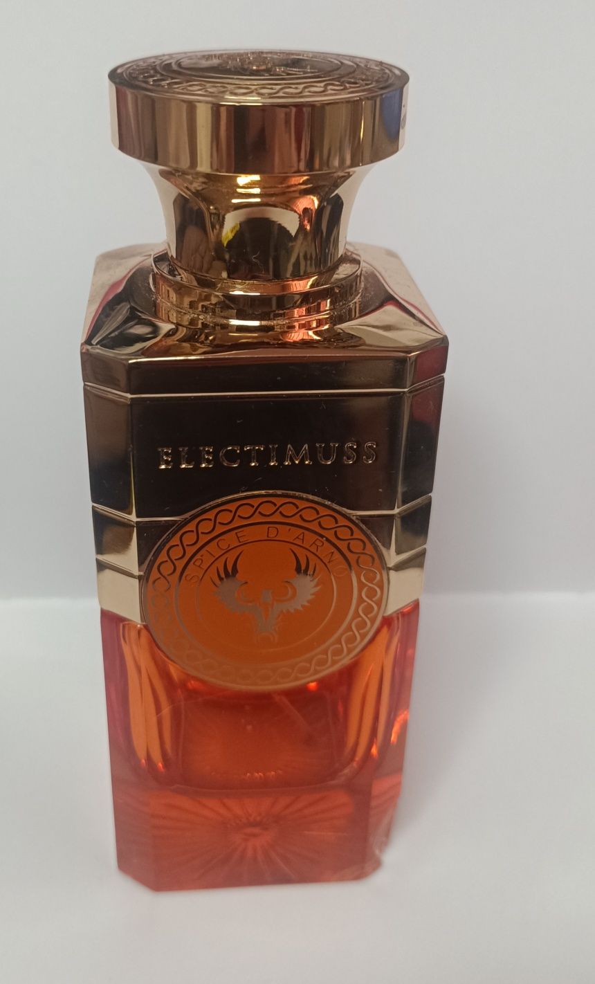 Oryginalny Flakon po perfumach Electimuss pomarańczowy DUZY