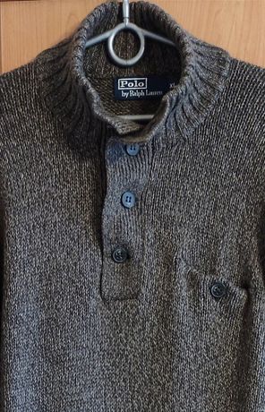 Ralph Lauren wełniany merino świetny stan oryginalny sweter cieplutki