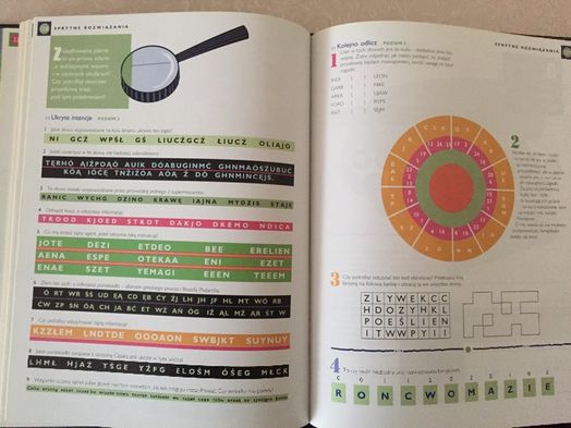 Super-rozrywka dla całej rodziny, setki krzyżówek rebusów, łamigłówek