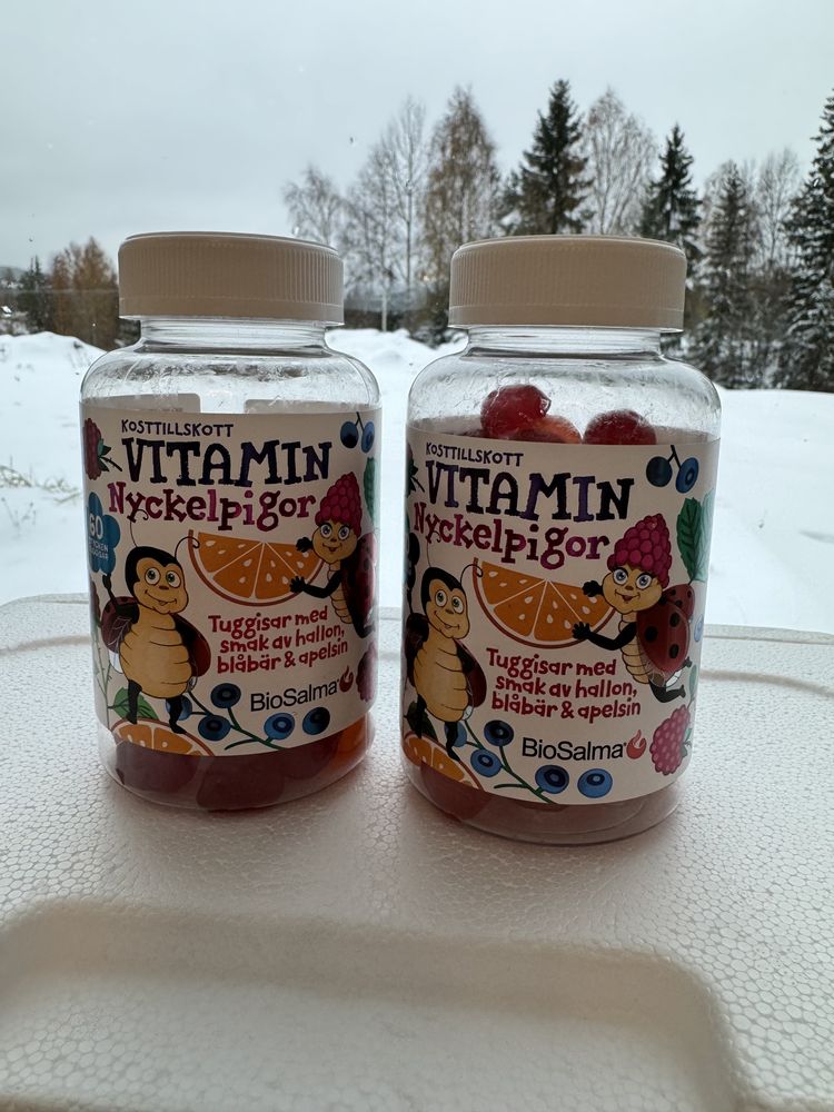Вітаміни для дітей ведмедики желейні Vitaminbjorner вітамінД