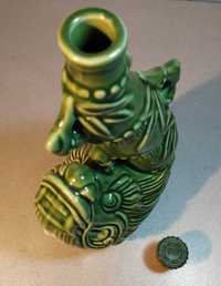 Керамика, китайский кувшин с Зеленым Драконом, оберег