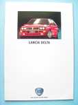 Lancia Delta 1.6 i.e./2.0 HF Integrale 1992 prospekt 22 strony, IDEAŁ