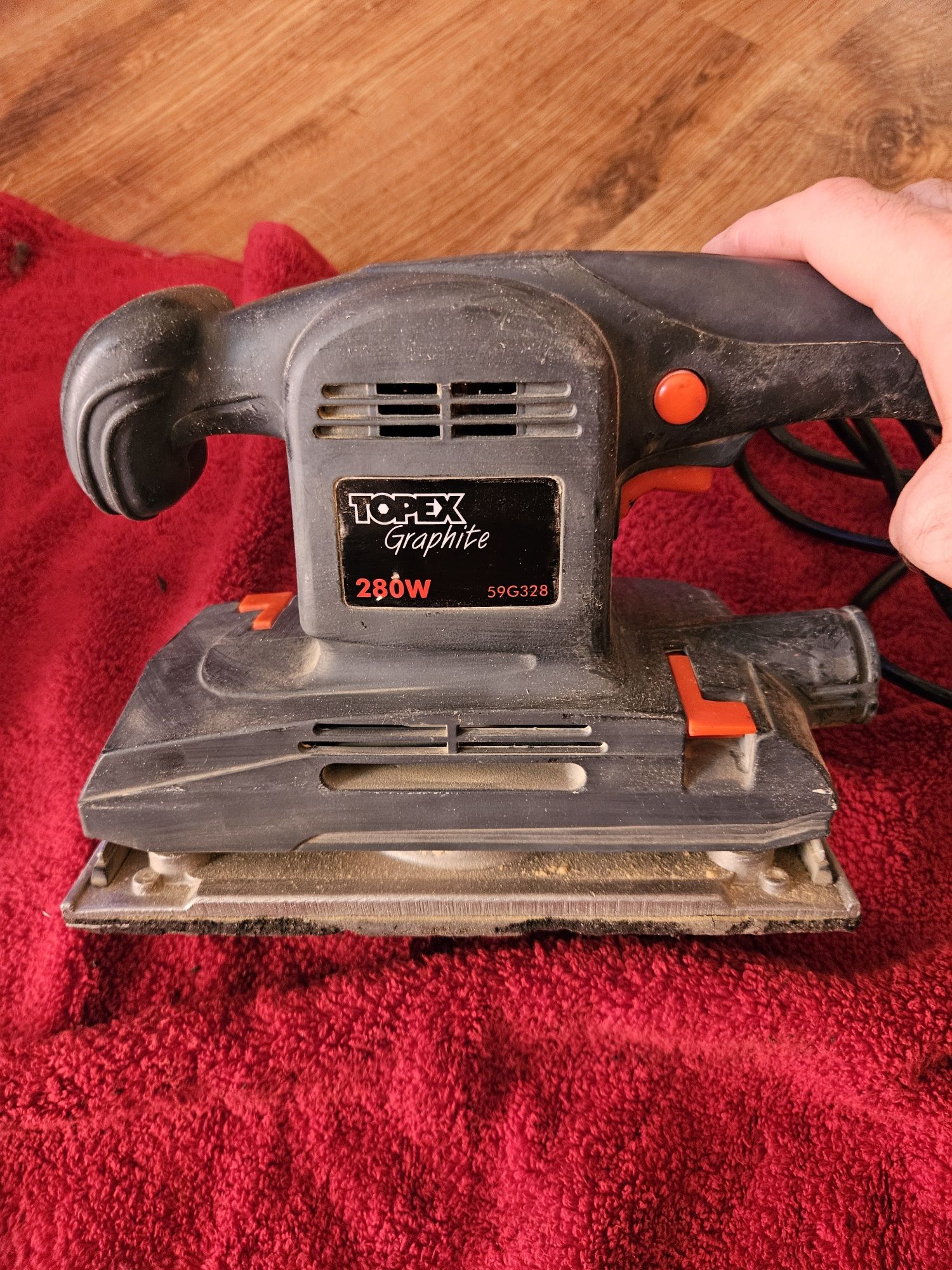 Szlifierka oscylacyjna topex graphite 280 W