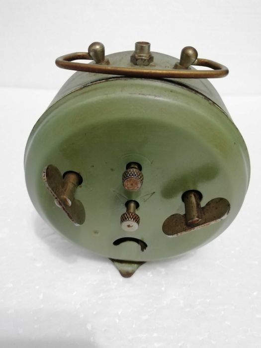 Relógio Despertador Verde Antigo