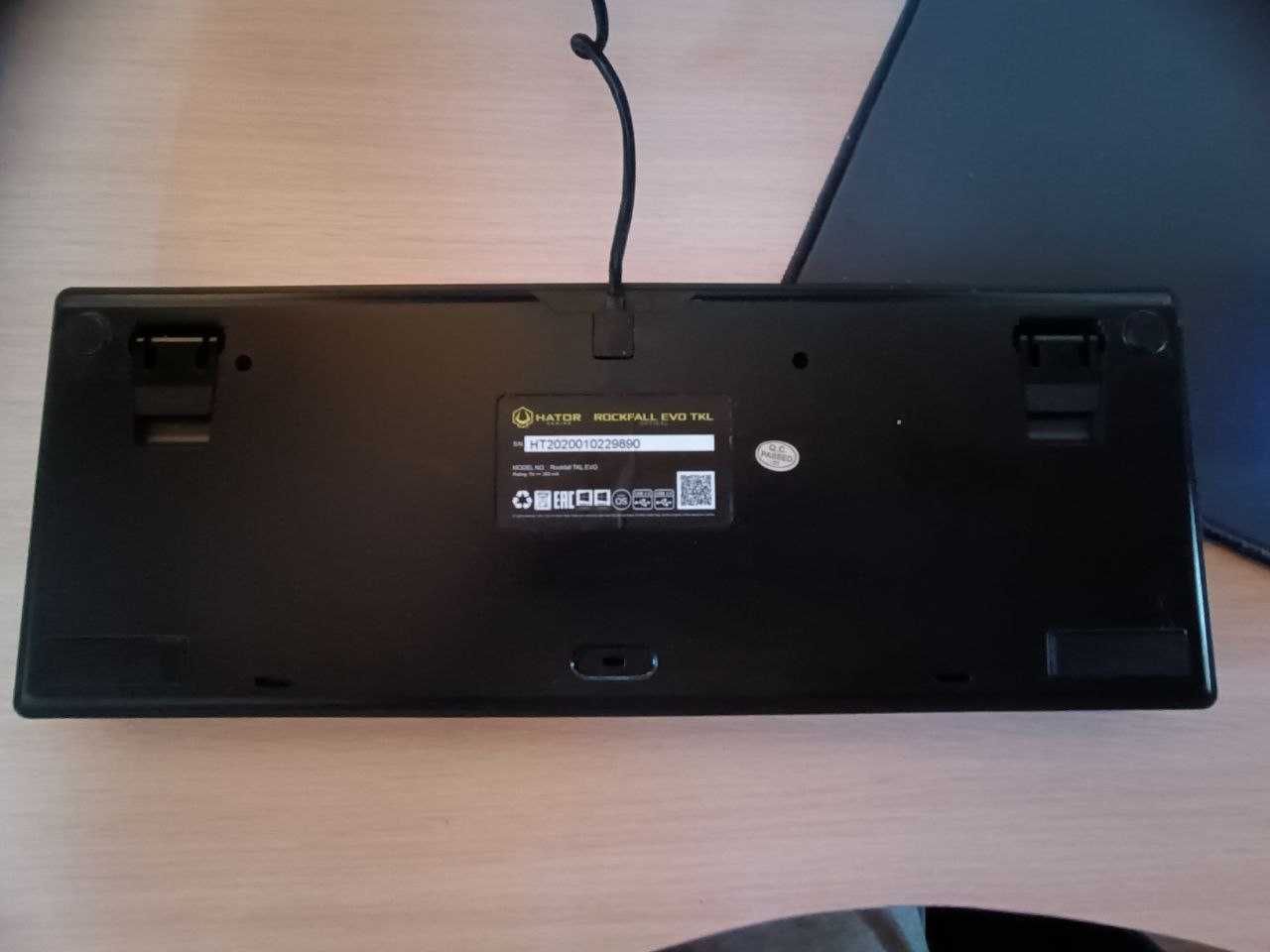 клавіатура механічна Hator rockfall evo tkl