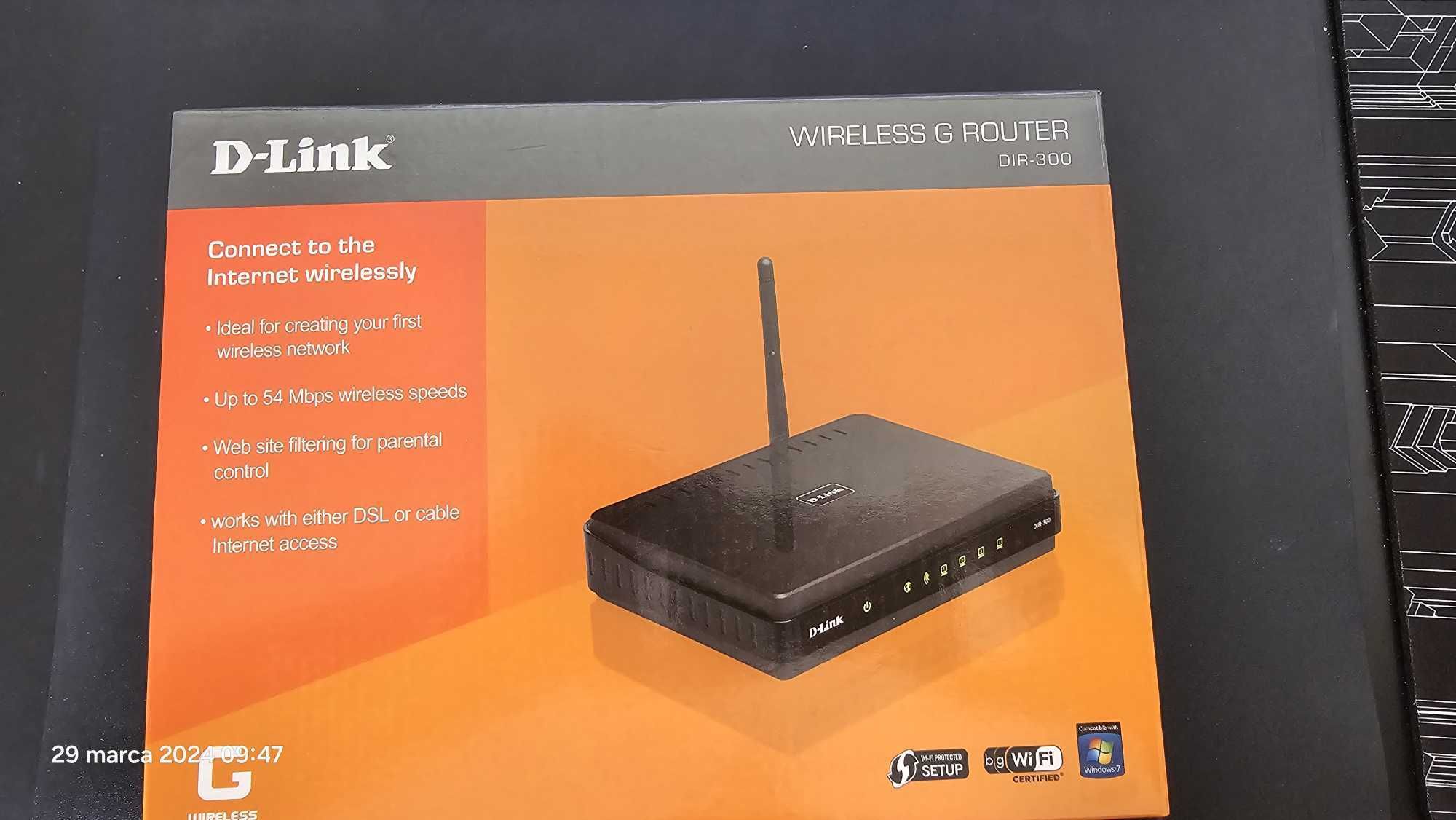 D-Link Wireless G Router DIR-300 używany stan bdb