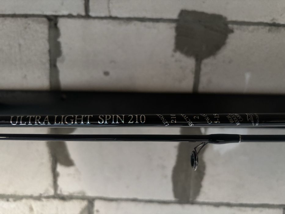 Spinning 210cm 5-15g z kolowrotkiem