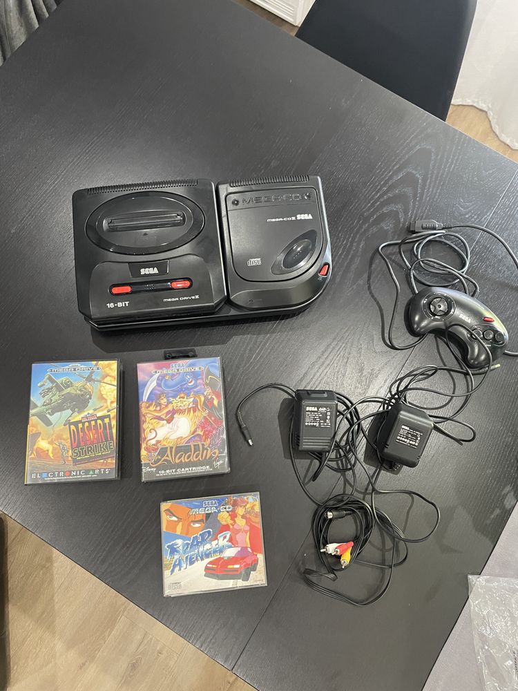 Mega sega cd + mega drive 2